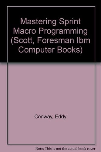 Mastering Sprint Macro Programming