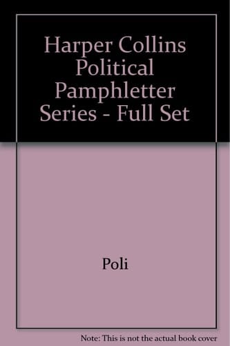 Harper Collins Political Pamphletter Series - Full Set