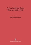 A Garland for John Donne, 1631-1931