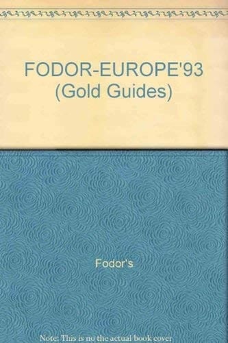 Europe '93 The Most Complete and Up-to-Date Guide to 31 Countries