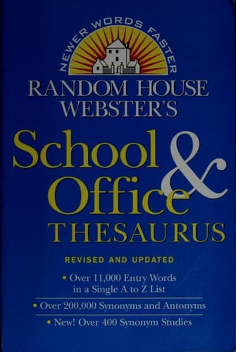 Random House Webster's School and Office Thesaurus