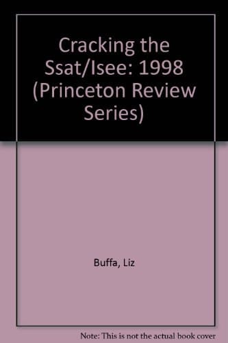 Cracking the SSAT and SEE 1998