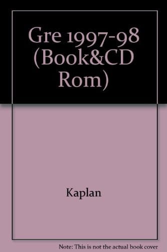 GRE 1998 WITH CD ROM