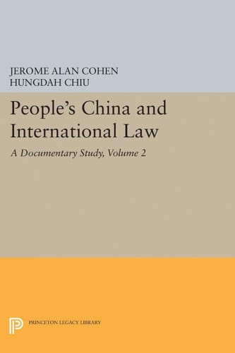 People's China and International Law A Documentary Study
