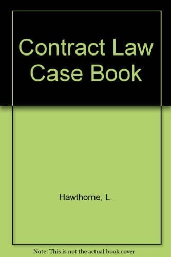 Contract Law Casebook