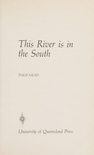 This River Is in the South