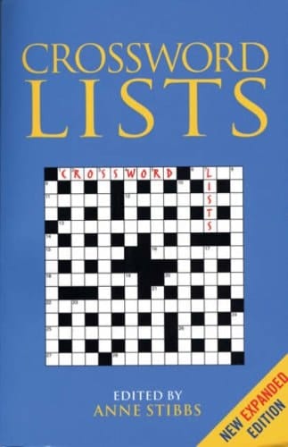 Large Print Crossword Lists