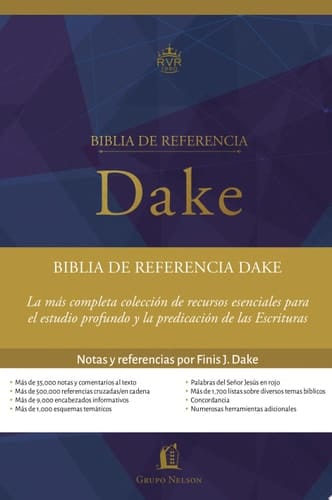 Biblia de referencia Dake RVR60