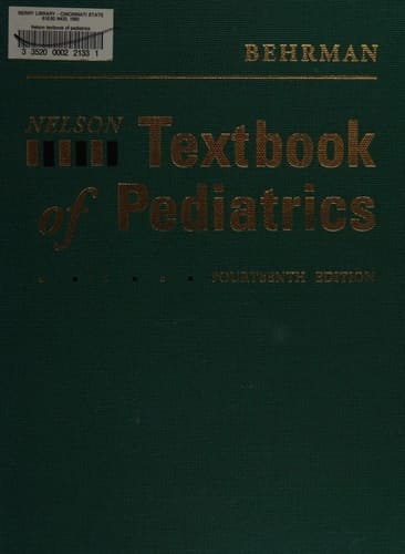 Nelson Textbook of Pediatrics