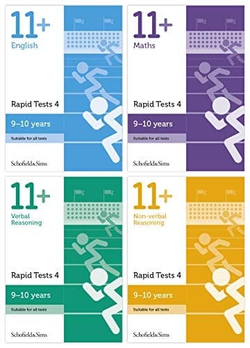 11+ English, Maths, Non-verbal Reasoning, Verbal Reasoning: Rapid Tests Bundle for GL and CEM: Year 5, Ages 9-10