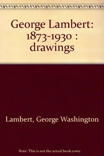 George Lambert, 1873-1930 Drawings
