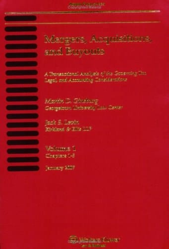 Mergers, Acquisitions, and Buyouts, January 2007 4 Volume Print Set