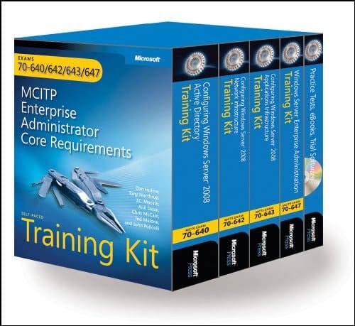 MCITP Enterprise Administrator Core Requirements - Configuring Windows Server 2008 Active Directory Exams 70-640/642/643/647
