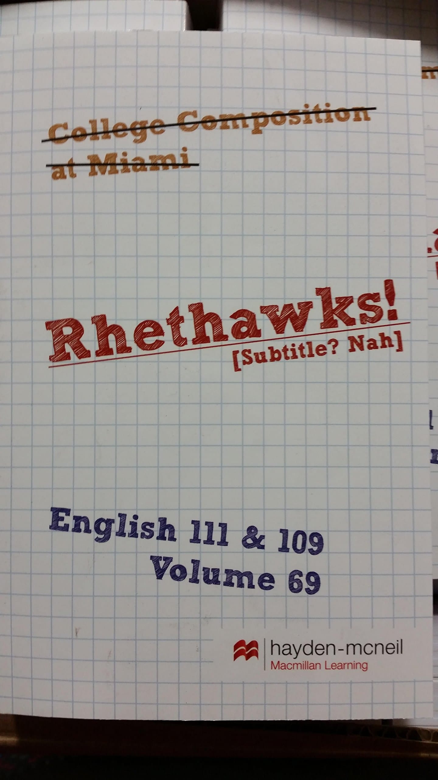 Rhethawks, 2016-2017