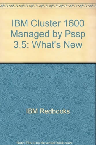 IBM Eserver Cluster 1600 Managed by PSSP 3.5 What's New