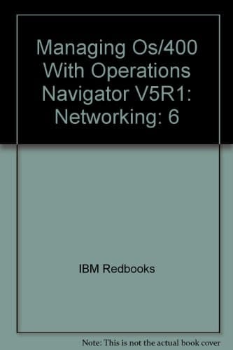 Managing OS/400 with Operations Navigator V5R1 Networking