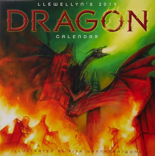 Llewellyn's 2019 Dragon Calendar