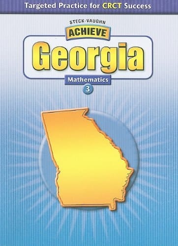Achieve Georgia Mathematics, Grade 3