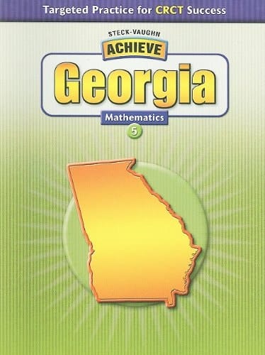 Achieve Georgia Mathematics, Grade 5