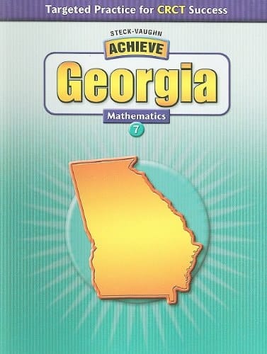 Achieve Georgia Mathematics, Grade 7