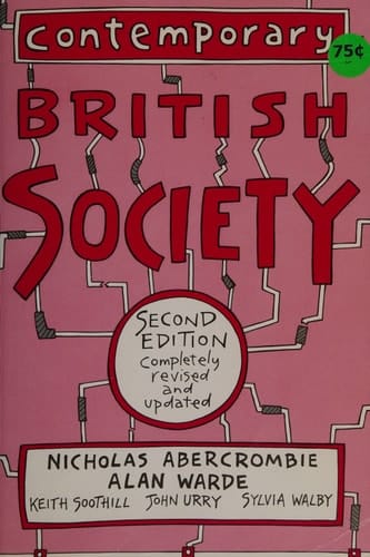 Contemporary British Society