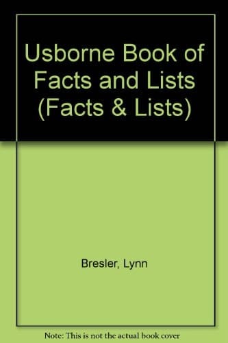 The Usborne Book of Facts and Lists