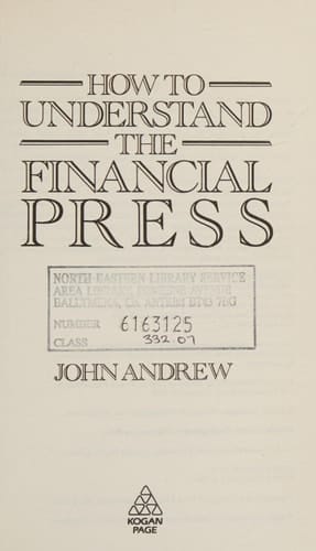 How to Understand the Financial Press