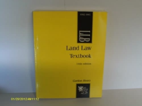 Land Law Textbook