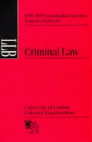 Criminal Law