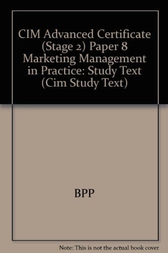 Marketing Management in Practice