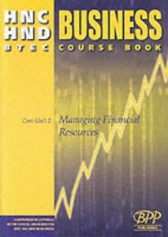 Hnc/Hnd Btec Core Unit 2 Managing Financial Resources