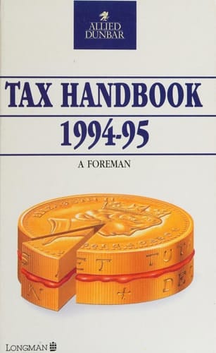Allied Dunbar Tax Handbook, 1994-95
