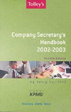Tolley's Company Secretary's Handbook
