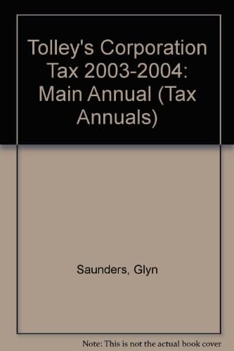 Tolley's Corporation Tax 2003-2004
