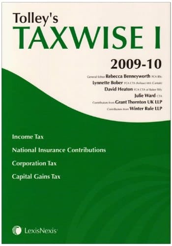 Tolley's Taxwise I 2009-10