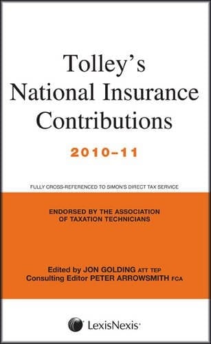 Tolley's National Insurance Contributions 2010-11
