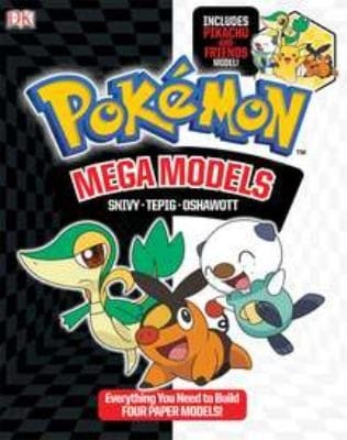 Pokemon Mega Models Build Snivy Oshawatt And Tepig