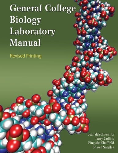 General College Biology Laboratory Manual