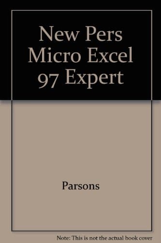 New Perspectives on Excel 97 Expert Supplement