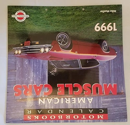 Cal 99 Motorbooks Calendar American Muscle Cars Calendar