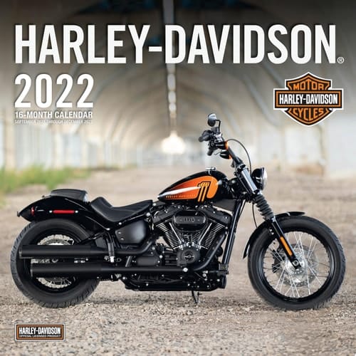 Harley-Davidson® 2022 16-Month Calendar - September 2021 Through December 2022