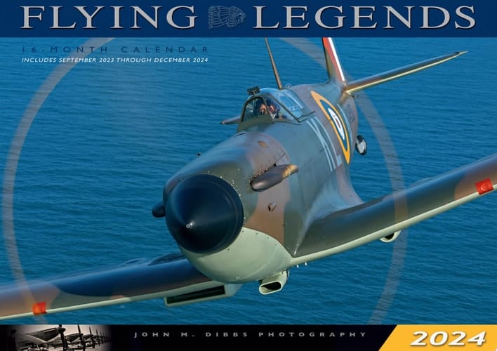 Flying Legends 2024 16-Month Calendar: September 2023 to December 2024