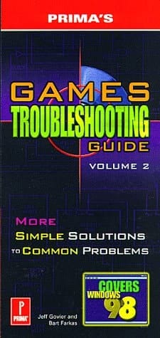 Games Troubleshooting Guide More Simple Solutions to Common Problems