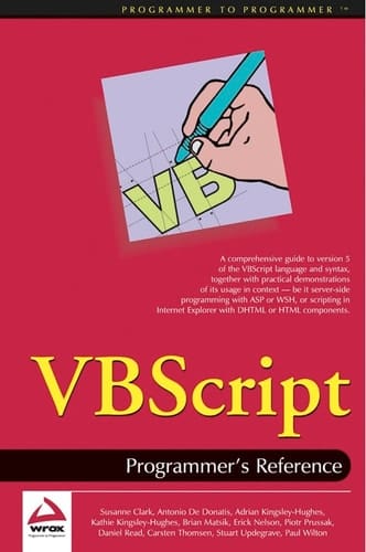 VBScript Programmer's Reference