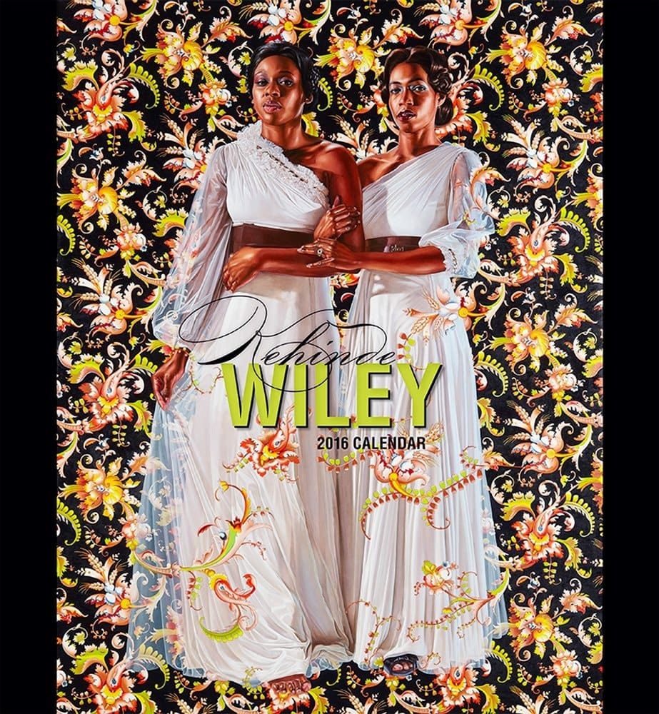 Kehinde Wiley 2016 Calendar