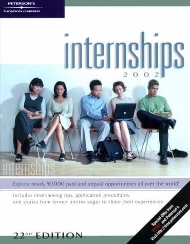 Peterson's/Thomson Learning Internships, 2002