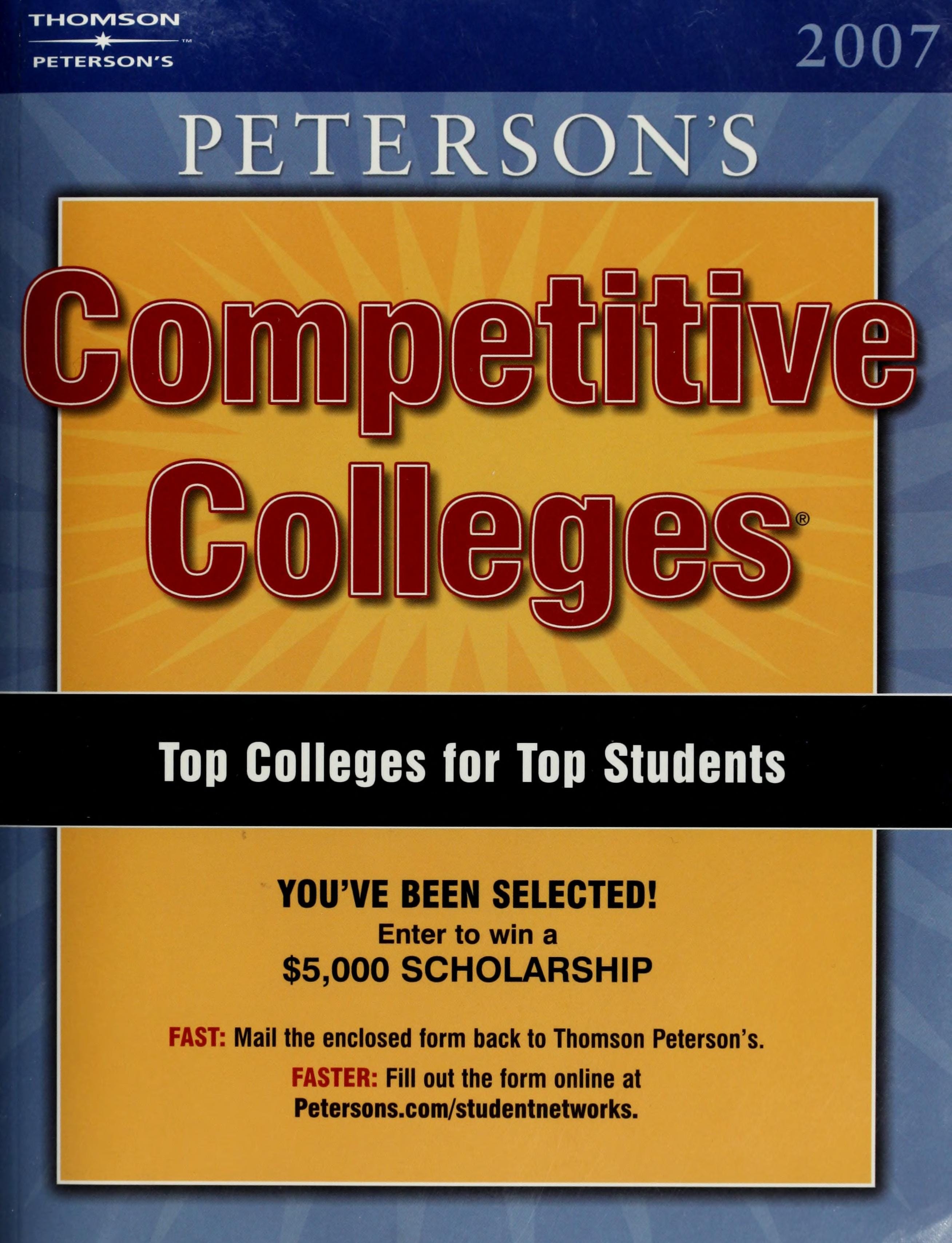 Peterson's Competitive Colleges