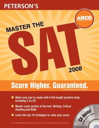 Peterson's Master the SAT 2008