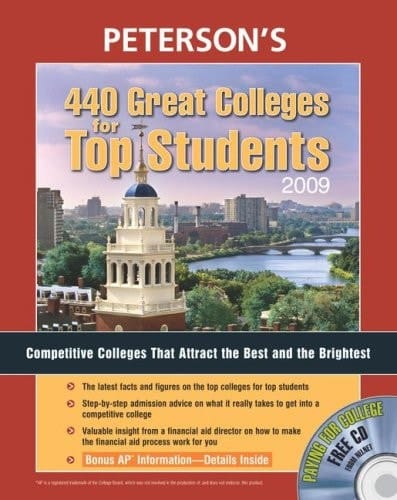 Peterson's 440 Great Colleges for Top Students 2009