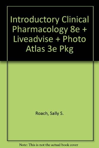 Introductory Clinical Pharmacology Plus Liveadvise Student Tutorial Service